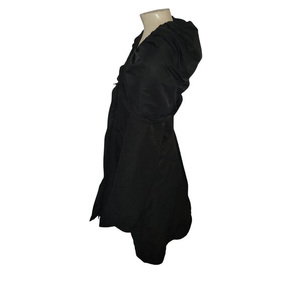 Prairie Underground Black Organic Cotton Hooded Jacket With Zipper &‎ Pockets S - Picture 4 of 10